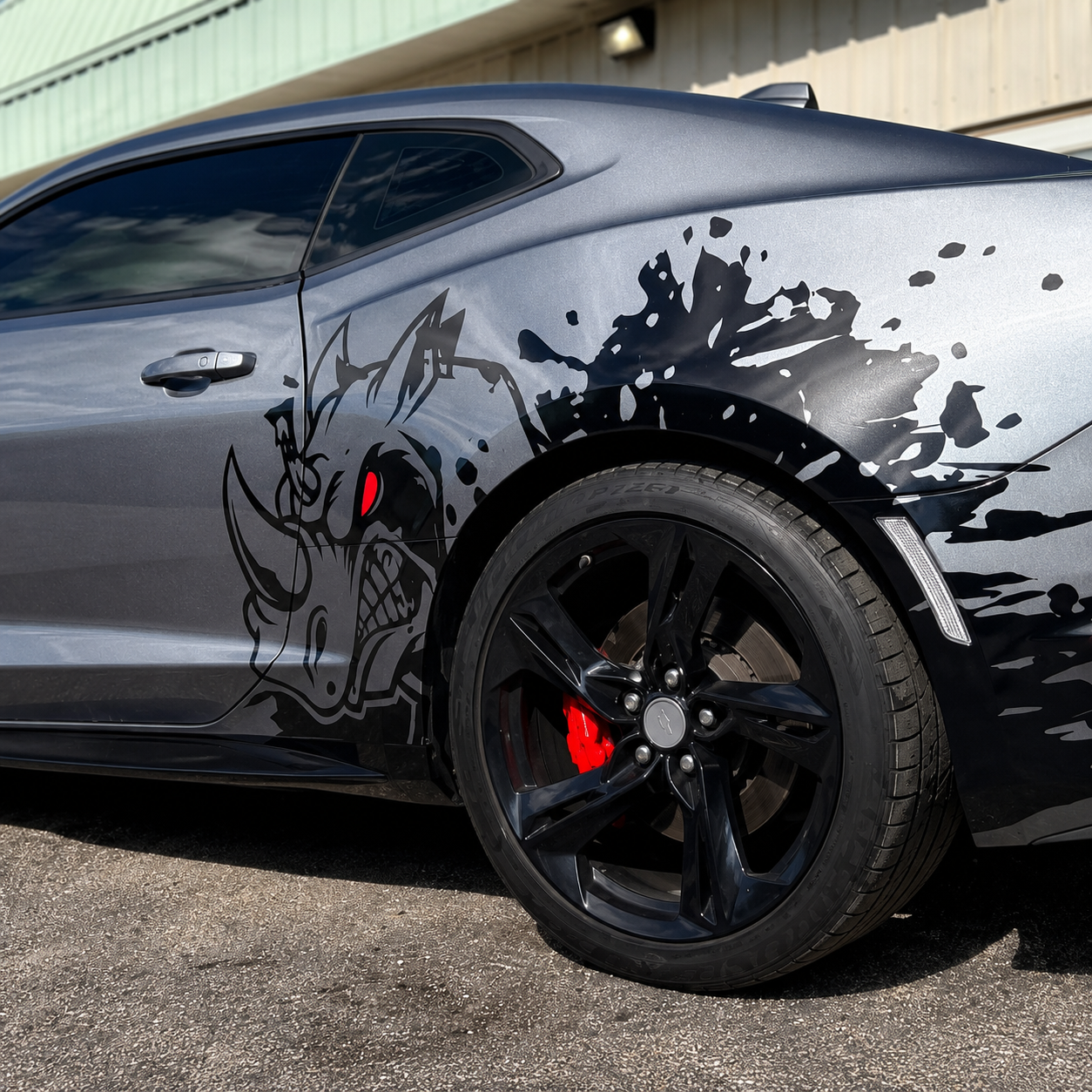 Charger custom vehicle graphics