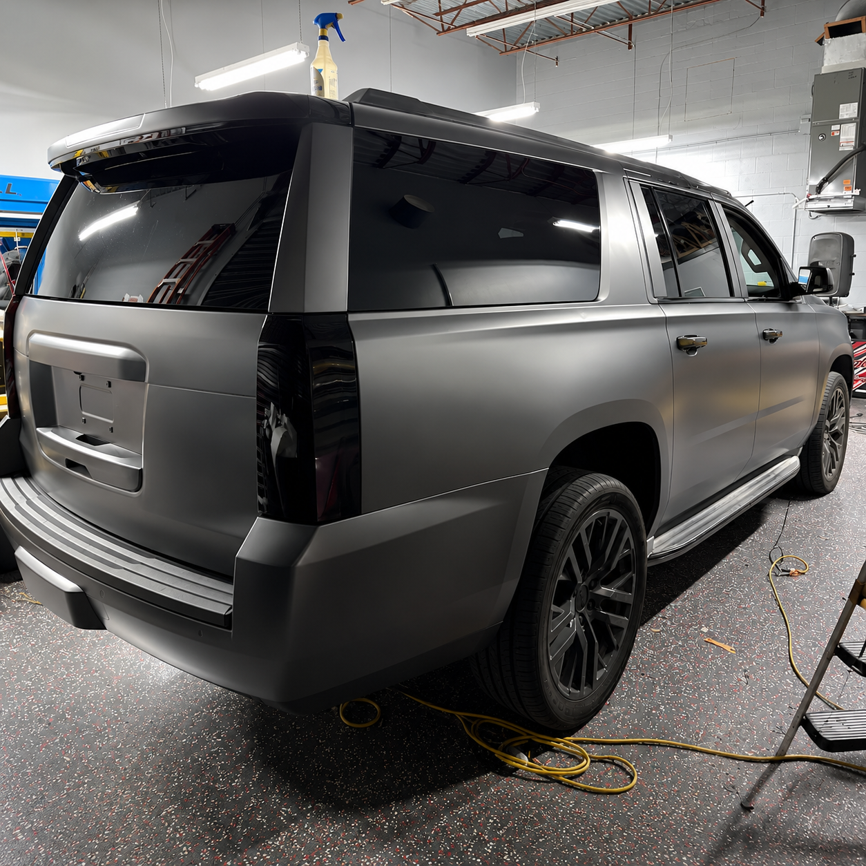 Custom vehicle wrap detail